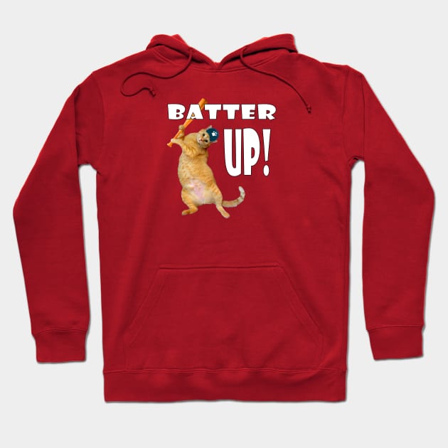 Batter UP! Hoodie by RawSunArt